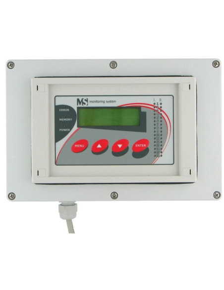 Terminal externe pour enregistreurs de données MS6x et MS55D avec boîtier et câble