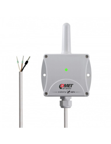 Thermomètre sans fil avec capteur intégré et avec entrée de tension, IoT Sigfox