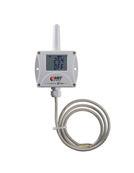 Thermomètre sans fil avec deux entrées à deux états, Sigfox IoT