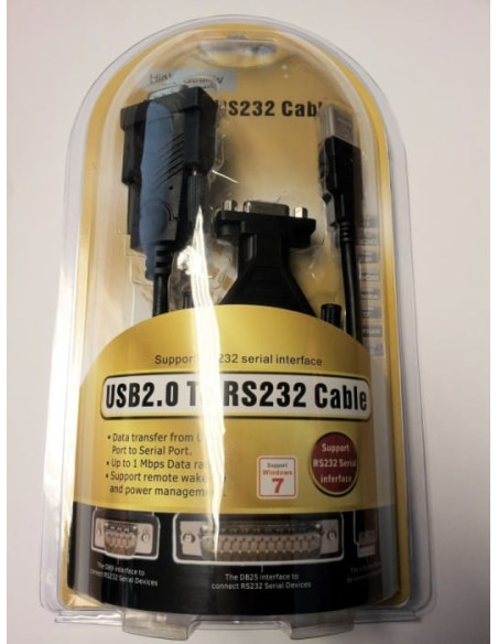 Transducteur USB/RS232 complet